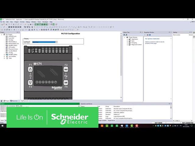 How to Import a M171O Project on EcoStruxure Machine Expert HVAC | Schneider Electric Support