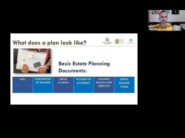 Legacy 101: Basic Estate Planning Webinar