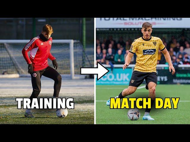 My Life as a PRO FOOTBALLER in the UK (IN SEASON VLOG)