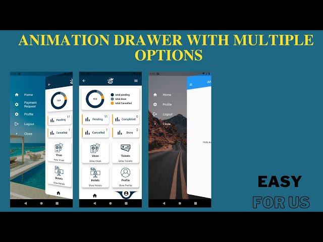 Flutter Navigation Drawer: How to Implement a Animated Side Drawer in Your Flutter App