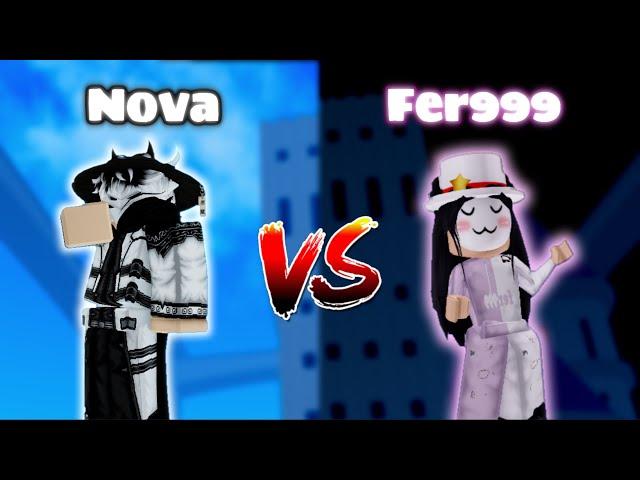 NovaExility vs Fer999 | Blox Fruits PVP