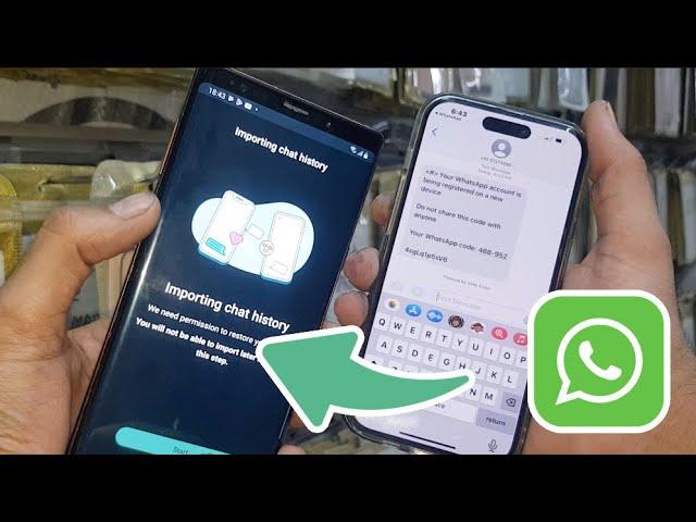 iPhone to Android Transfer Whatsapp full Chats and images