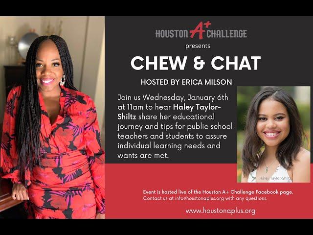 Chew & Chat with Haley Taylor Schlitz