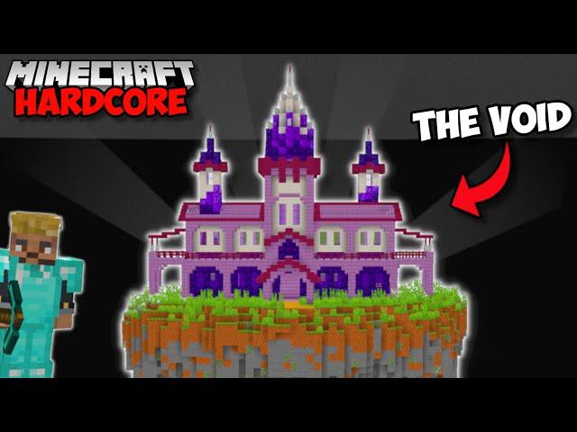 I Built A Base In THE VOID in Minecraft Hardcore (#92)