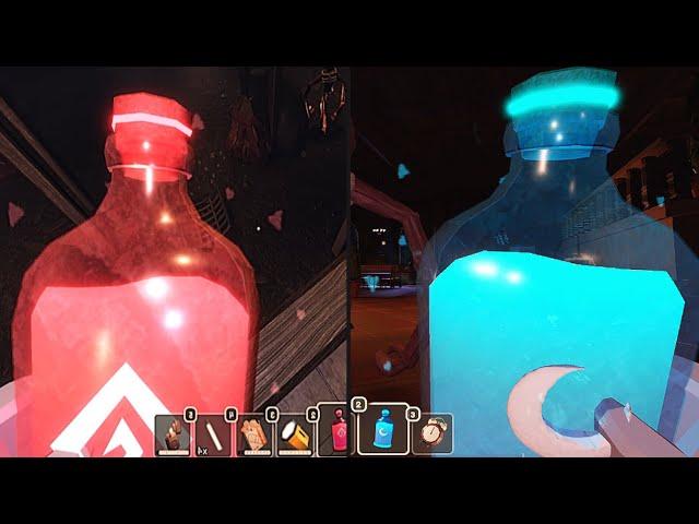 USING THE MOONLIGHT & SPIRAL LIGHT BOTTLES IN DOORS