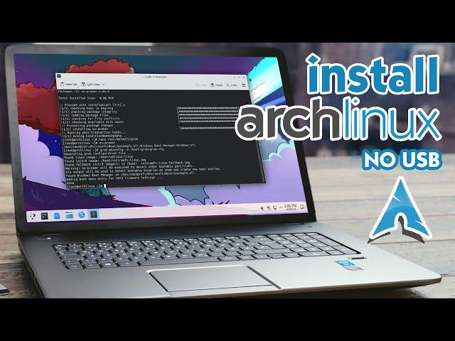 Dual Boot Arch Linux and Windows Without USB Drive | archinstall