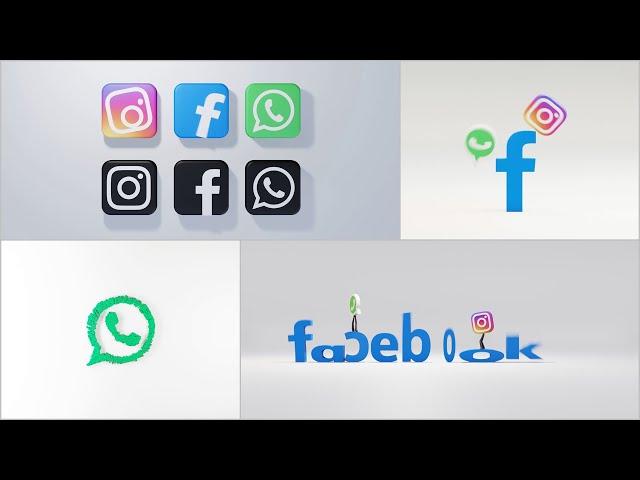 Logo Intro Compilation - Facebook, WhatsApp & Instagram