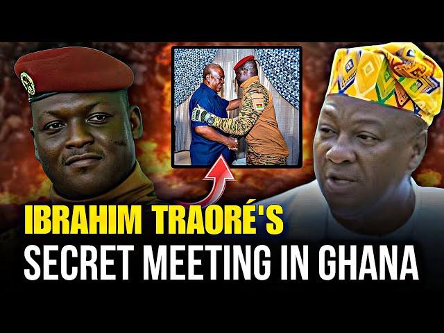 Ghana's New President Drops Bombshell After Secret Meeting with Ibrahim Traoré!