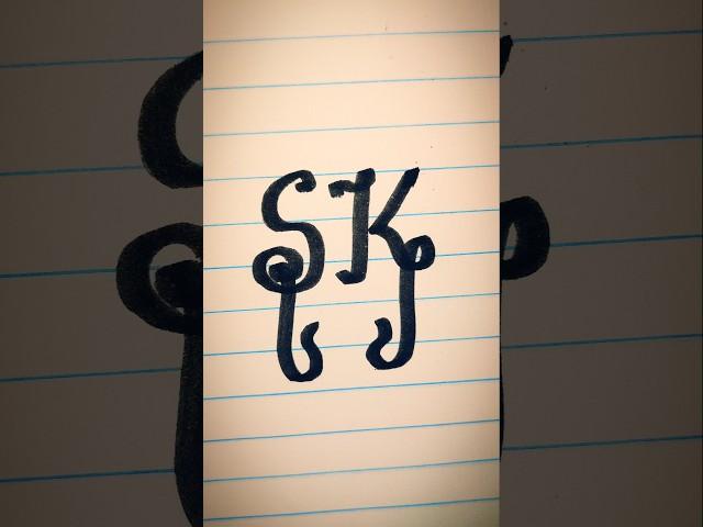 "SK Calligraphy in 60 Seconds: From Blank Paper to Masterpiece!"