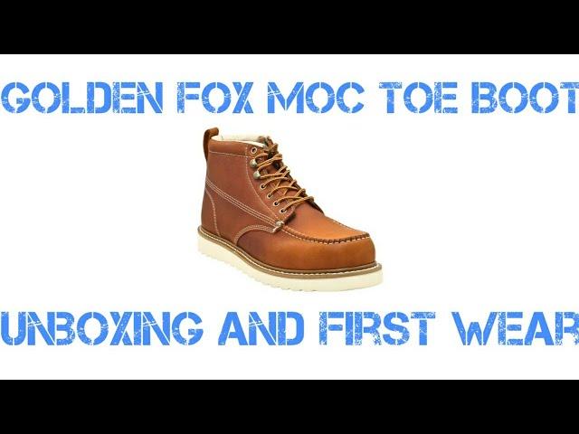 Golden Fox Moc Toe Boot - Unboxing and First Wear Review