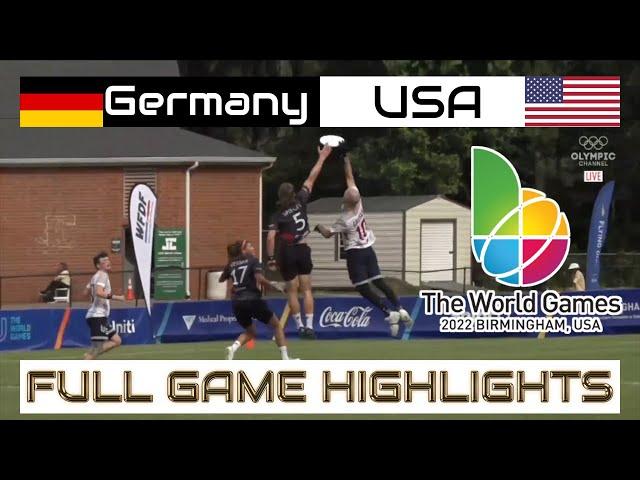 Germany vs USA | 2022 World Games Pool Play | FULL GAME HIGHLIGHTS