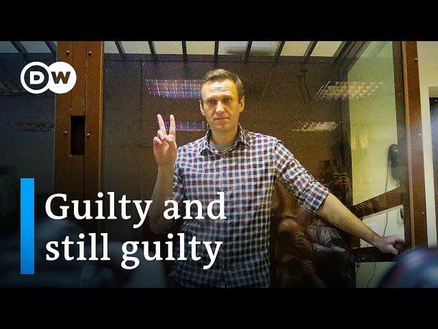 Russian courts find opposition leader Navalny guilty twice in one day | DW News