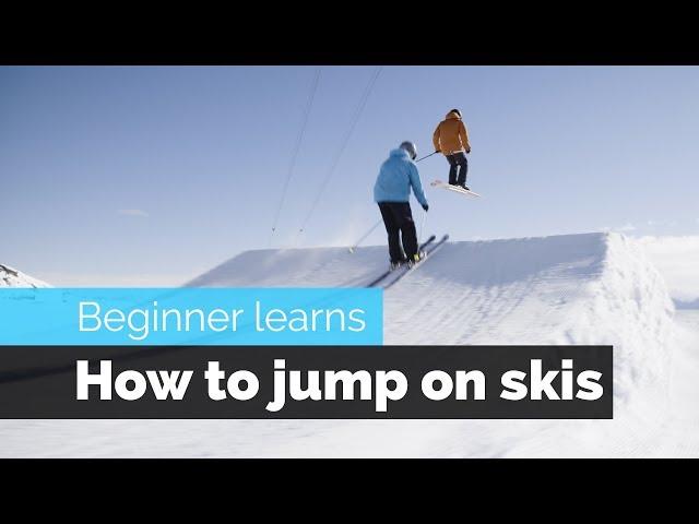 How to Jump on Skis | a Beginner Skiers Progression