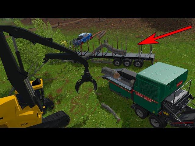 БЫСТРАЯ СИСТЕМА ЗАРАБОТКА НА ЛЕСОПИЛКЕ - FARMING SIMULATOR 2017