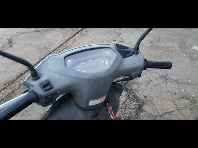 В разборе Honda Lead AF48 50 кубов