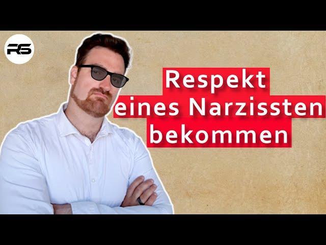 Wie man den Respekt eines Narzissten bekommt