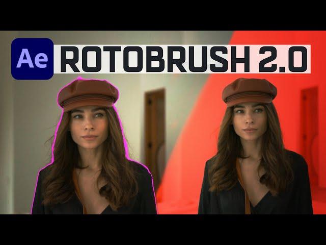 ROTOBRUSH 2.0 Tutorial | After Effects 2020