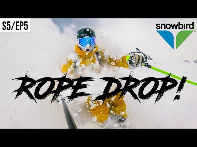 ROPE DROP on the CIRQUE at SNOWBIRD!