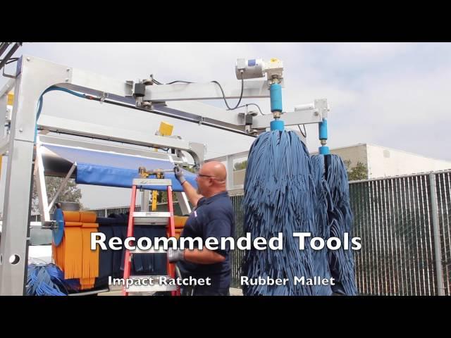 NS Wash Equipment | How We Adjust Our Automatic Car Wash Brushes