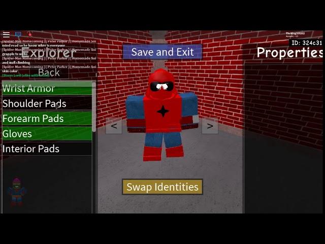 How To Make Spider-Man Homemade Suit In Super Hero Life 2 - Roblox