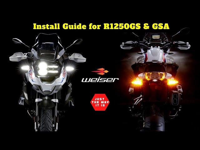 Weiser Technik Extreme EVO Installation Guide BMW R1250GS / Step by Step How To Guide