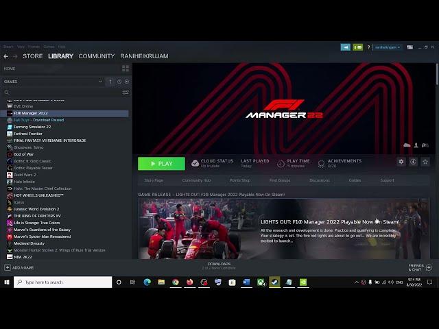 Fix F1 Manager 2022 Not Launching, UE4 Crash, Fatal Error, Crashing, Freezing & Black Screen On PC