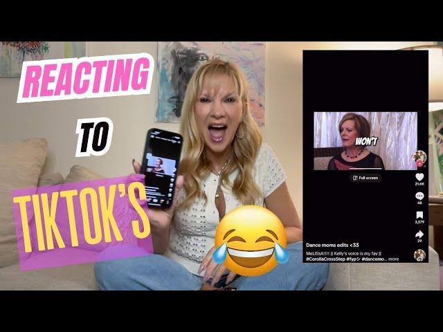 Reacting to Dance Moms TikToks Part 2!