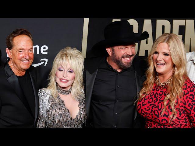 Garth Brooks and Dolly Parton speak with The Dallas Morning News