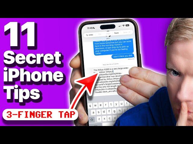 11 HIDDEN iPhone Features You Didn't Know About! [Tips & Tricks]