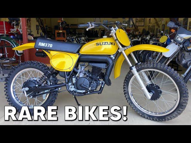 Incredible Vintage Motorcycle Collection!