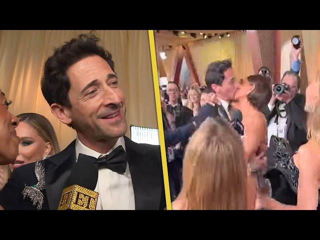 Adrien Brody on Halle Berry Getting Oscar Kiss 'PAYBACK' 22 Years Later! (Exclusive)