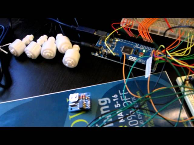 Arduino Aquarium Controller build Video 1