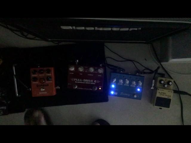 Pedal Test Bedroom Volume Overdrive Solo Okko Diablo Fulltone Fulldrive 2 10th Ann CS Bogner Ecstasy