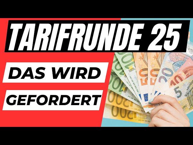 Tarifverhandlungen 2025 - FORDERUNGEN STEHEN FEST 8% Mehr Gehalt ab 2025? | ERZIEHERKANAL