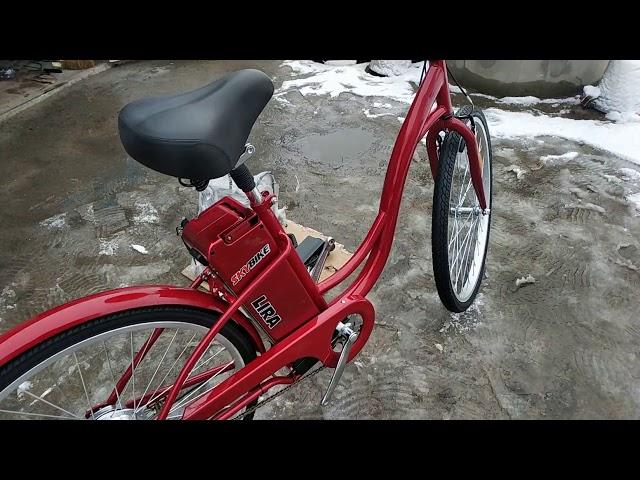 Обзор на Электровелосипед SkyBike LIRA (350W-36V) из Rozetka