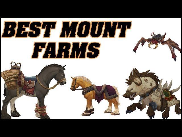 WoW: The BEST Places To Farm BFA Mounts