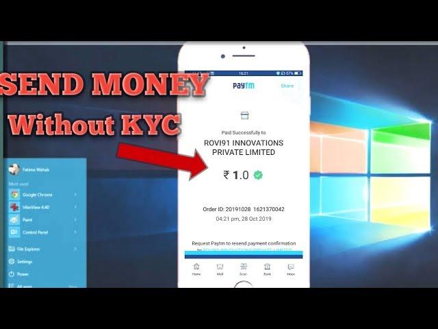 How to send money to friends from Paytm without kyc ||LATEST  TRICK