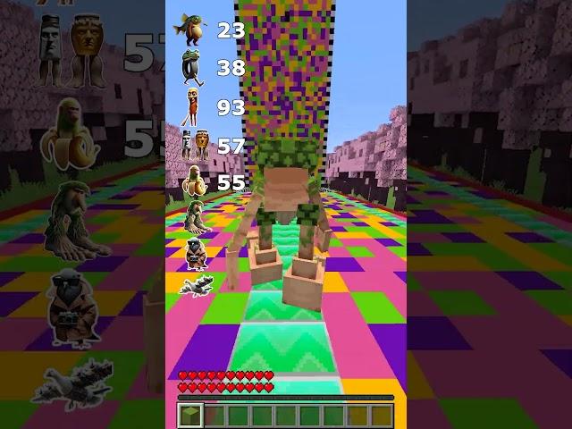 Who is stronger? Hight Jump VS Italian Brainrot Mobs! Help TUNG TUNG TUNG SAHUR jump higher!