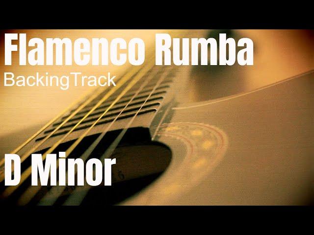 Inside Passion - Cool Spanish Flamenco Rumba Guitar Backing Track Jam In D Minor