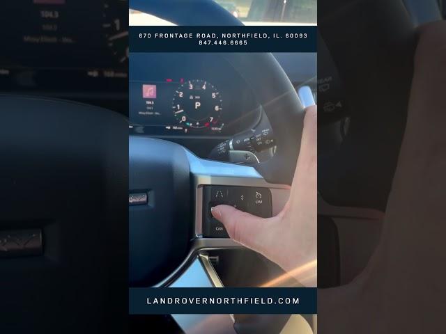 Activate Adaptive Cruise Control - Land Rover Northfield