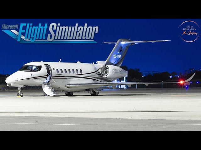 C700 Cessna Longitude | Burbank to Napa California | MSFS 2020 | Live VATSIM ATC