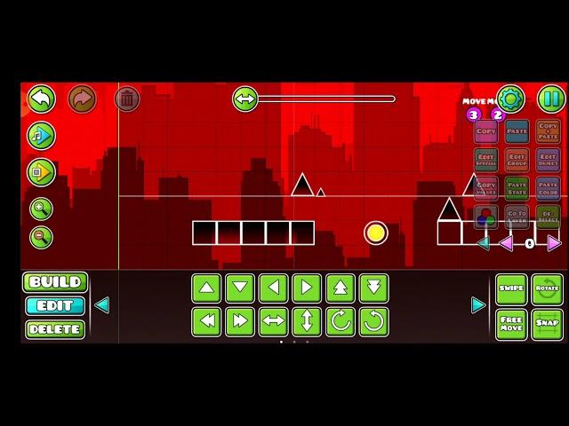 Урок как сделать эффект press start Geometry Dash subzero mini game