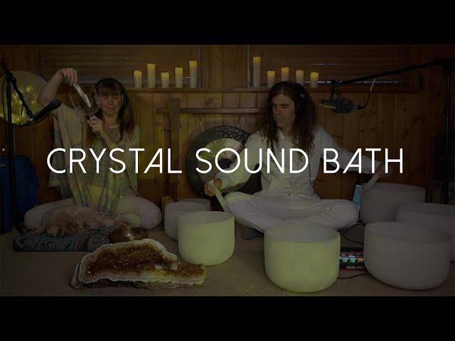 10hr Crystal Sound Bath - Healing Music for Relaxation, Meditation, Yoga, Sleep, and More