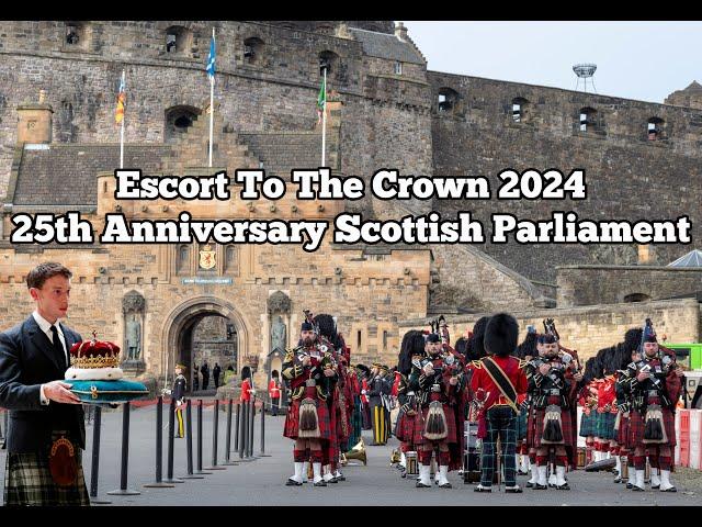 Escort to The Crown - 25th Anniversary of Scottish Parliament