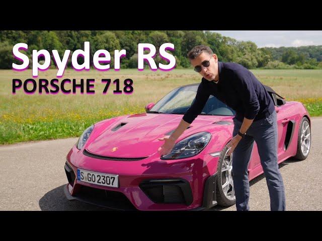 PORSCHE SPYDER RS : LE PREMIER ESSAI EN FRANÇAIS !!!