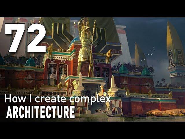 CONCEPT ART: Architectural Scenes Process