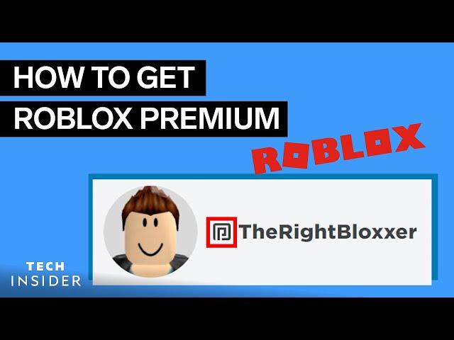 How To Get Roblox Premium