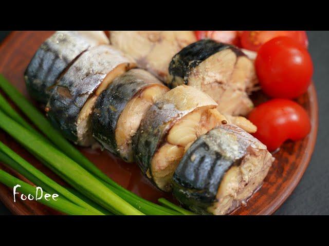 Delicious mackerel! Fish melts in your mouth, even bones