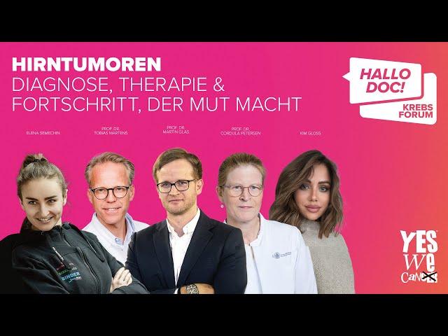 HALLO DOC! Forum HIRNTUMOREN – Diagnose, Therapie & Fortschritt, der Mut macht