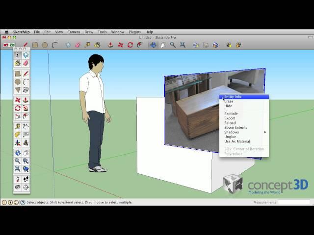 SketchUp Tips and Tricks: Image, Texture, Matched Photo Import Options